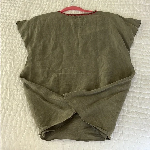 Johnny Was Olive Embroidered Tunic small women’s - Picture 5 of 6